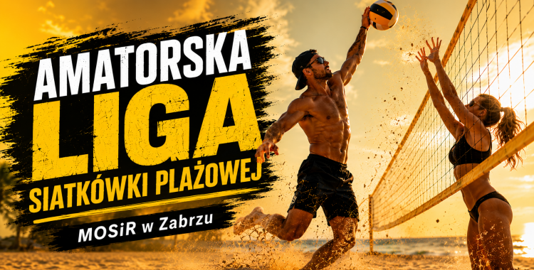 Amatorska Liga Siatk&oacute;wki Plażowej MOSiR w Zabrzu. Wakacyjna rywalizacja na piasku.